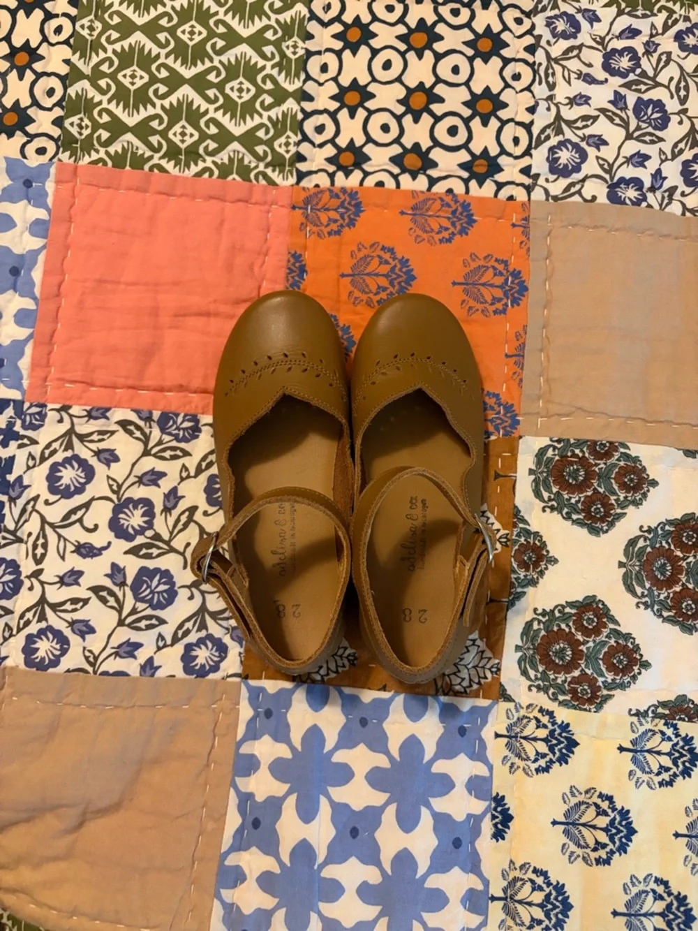 Adelisa & co leather Mary Jane’s size 28 (us 11)